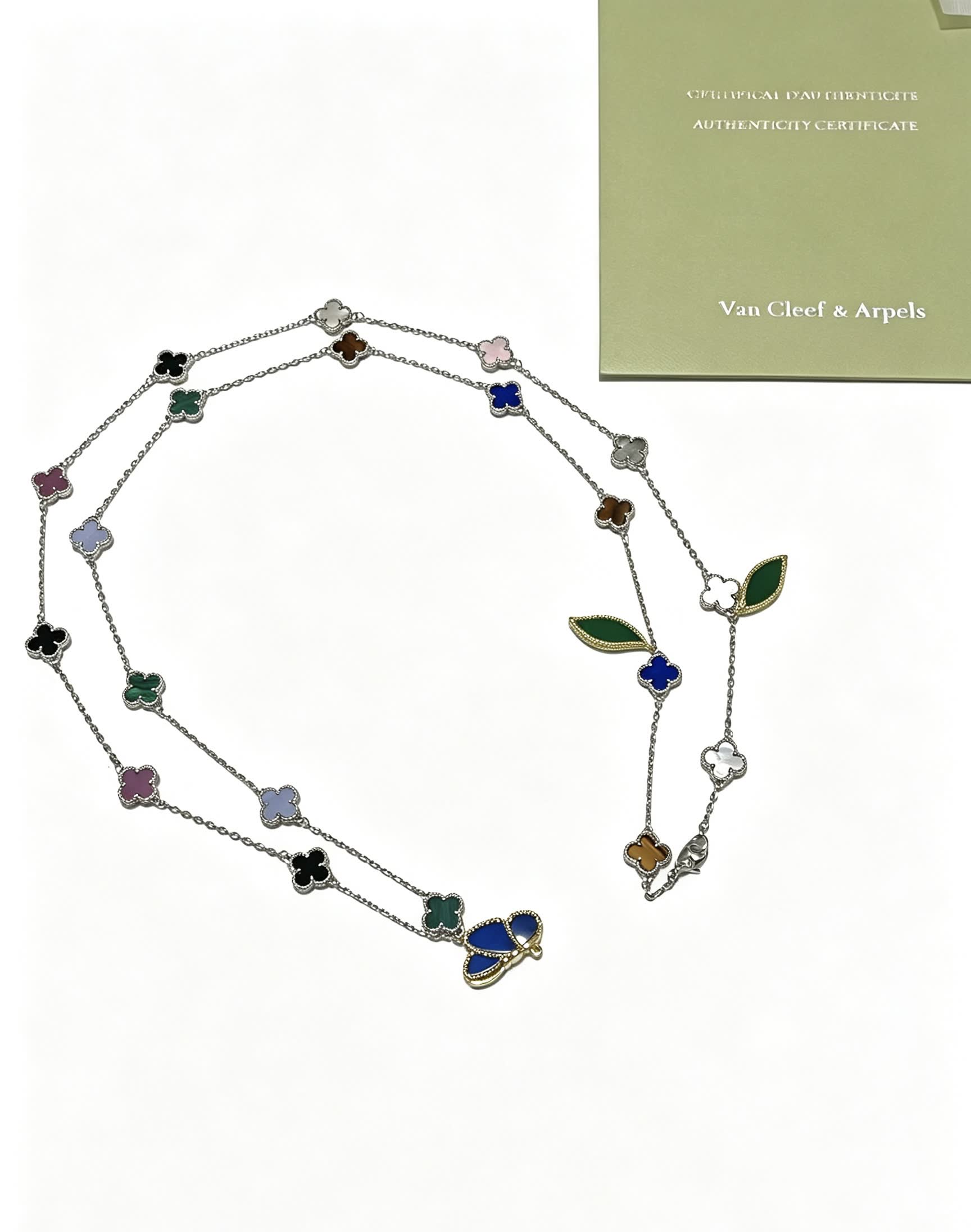 Van Cleef & Arpels Alhambra Butterfly Necklace
